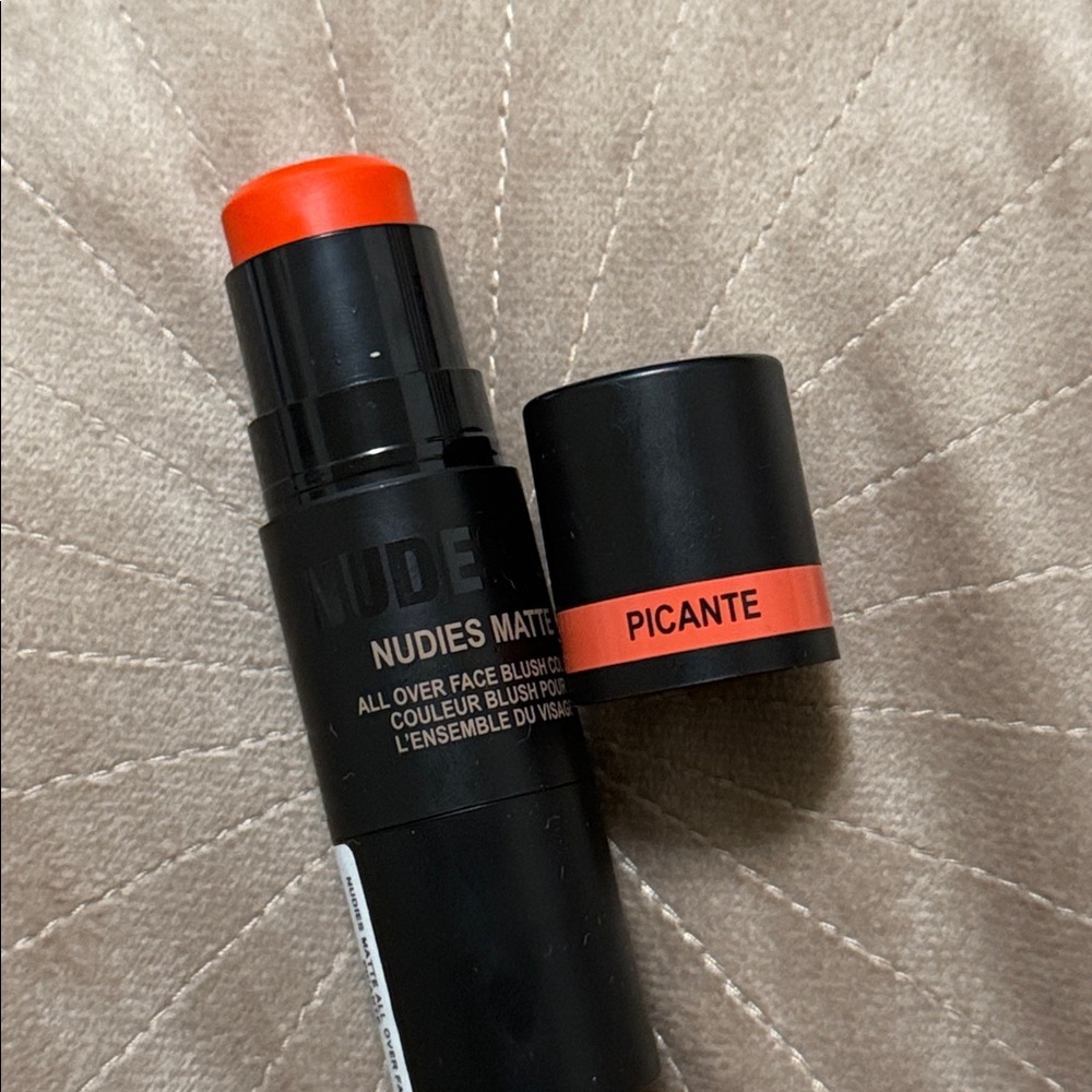 NUDESTIX Nudies Matte Blush in the shade Picante ❤️‍🔥 - Picture 3 of 7